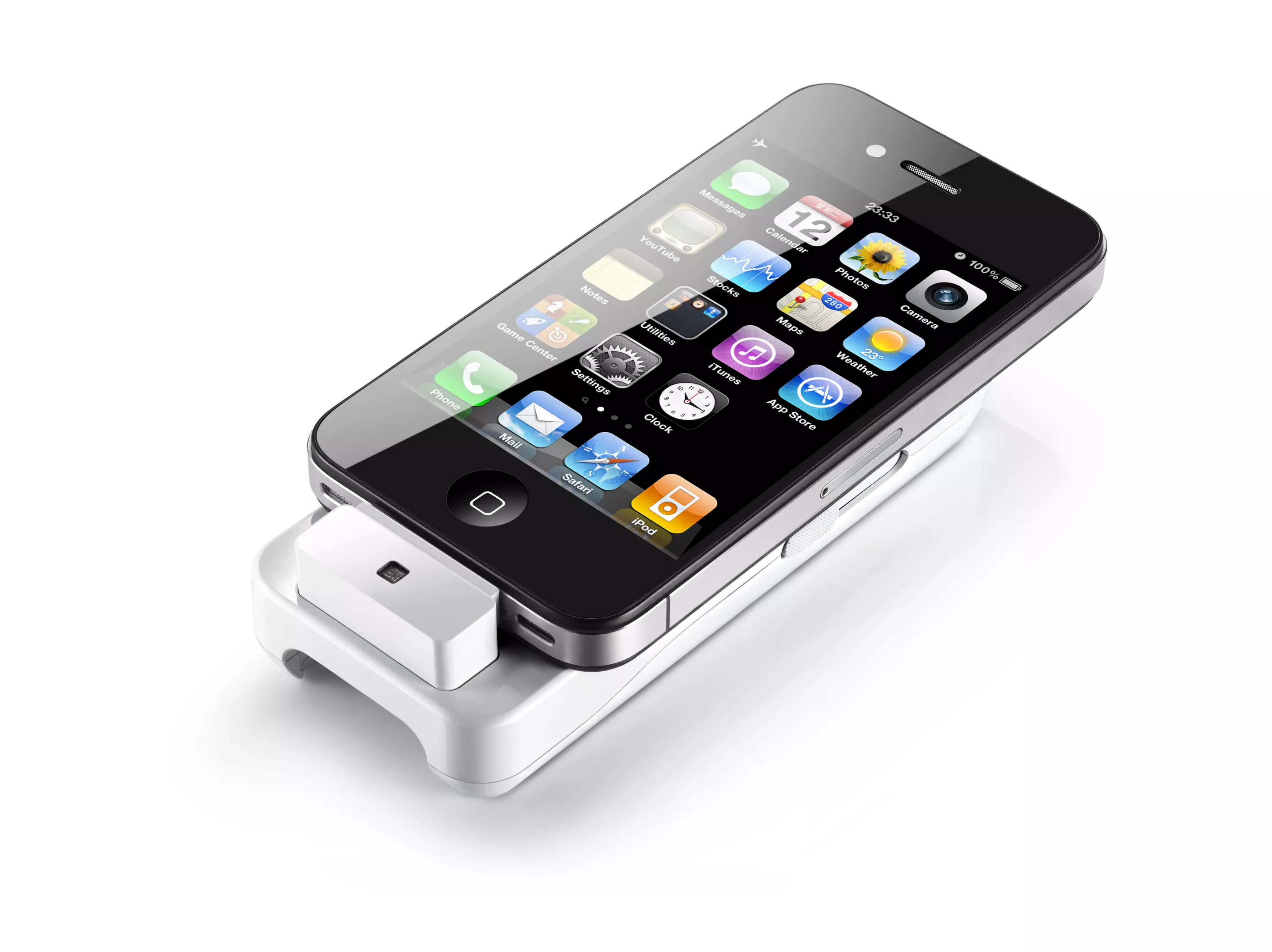 General Imaging has announced a hand-held projector specially developed for the iPhone and iPos touch called ipico