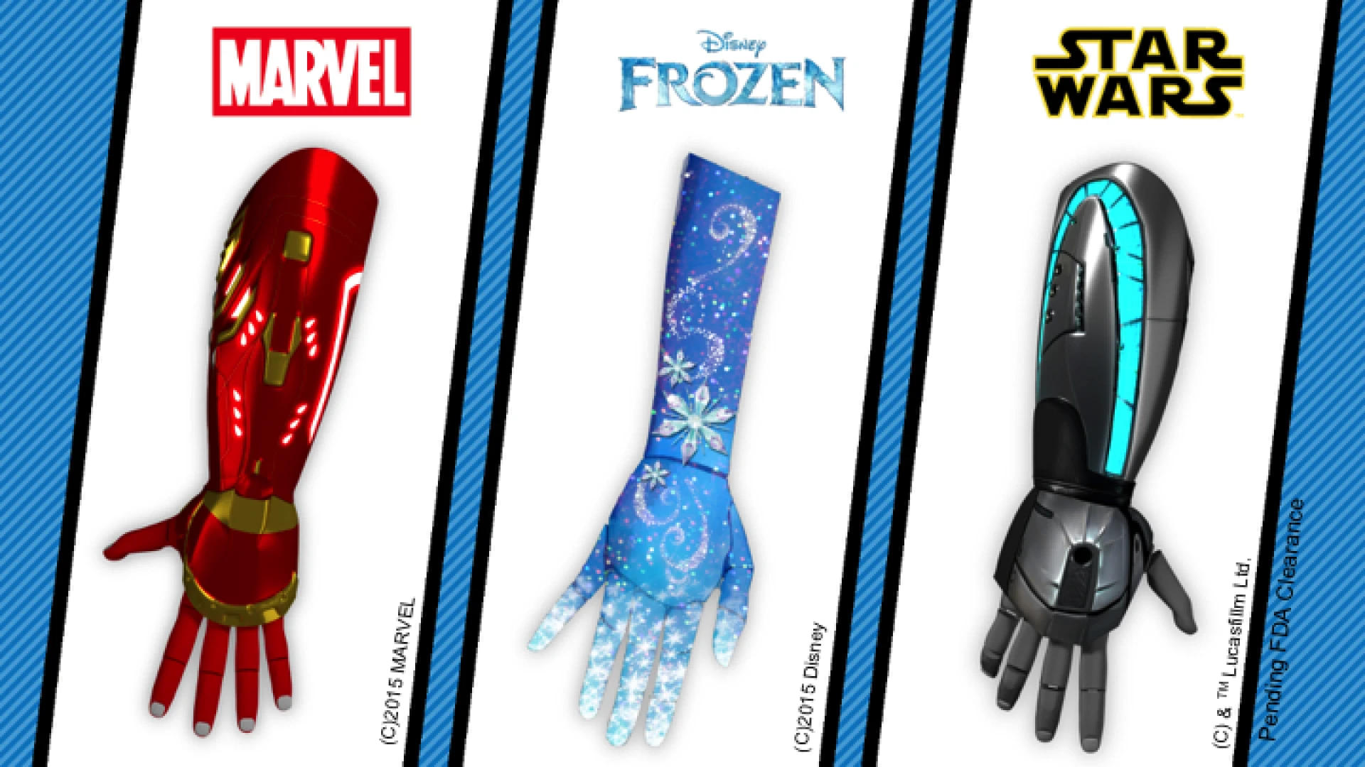 Open Bionics has create superhero-inspired prostheses for the smallest of users, designed to transform being different into a good thing