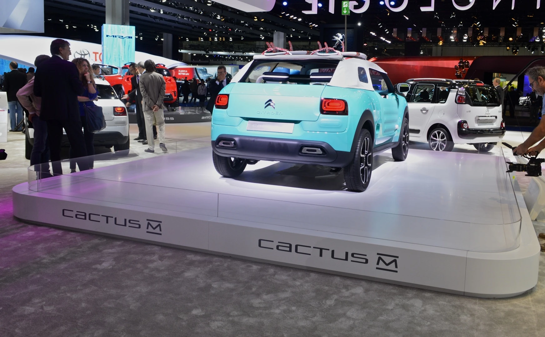The Cactus M is inspired by the classic Citroen Méhari