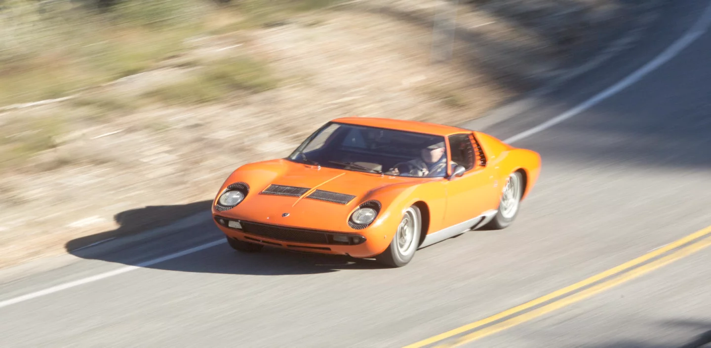 This 1967 Lamborghini Miura P400 is estimated to sell for between $850,000 and $1,000,000