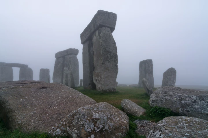 Geophysical survey equipment has been used by researchers to map hundreds of previously unknown features buried at Stonehenge