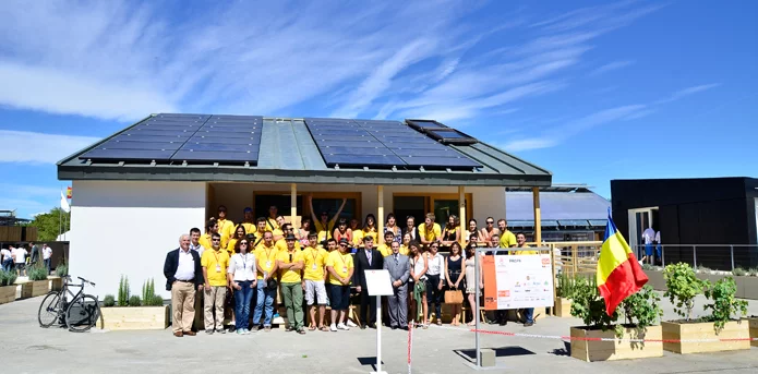It is the first year Romania has been represented in the Solar Decathlon Europe