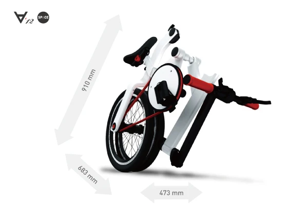 SPACE features a one-touch unfolding mechanism and safety lock to keep it from accidentally activating