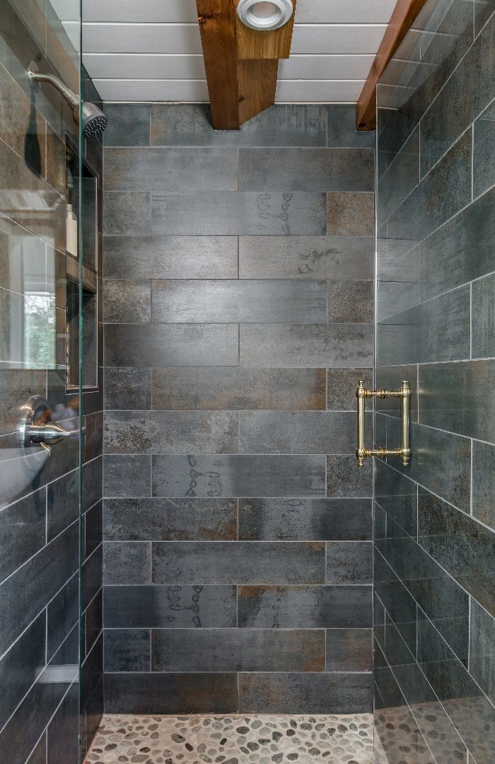The Escher's shower