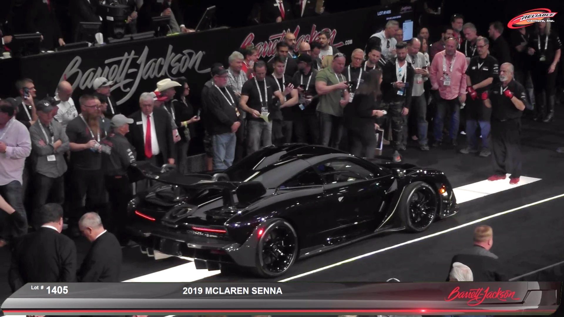 $1,457,500 | 2019 McLaren Senna | Auction Link: Barrett-Jackson
