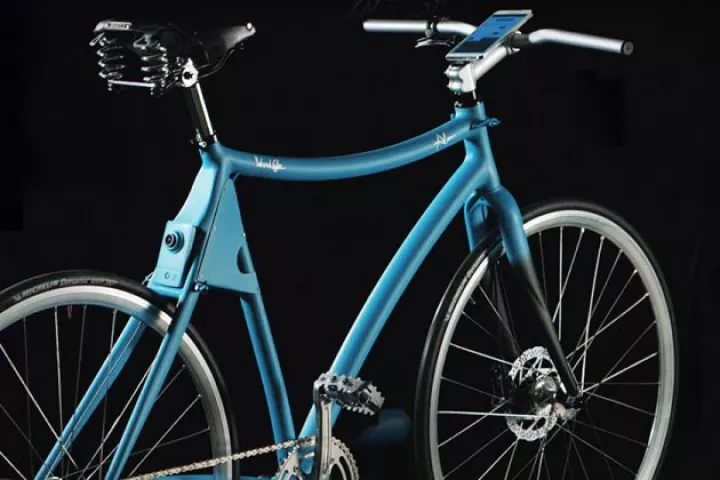 The Samsung Smart Bike uses a smartphone – and an Arduino module – as its brains