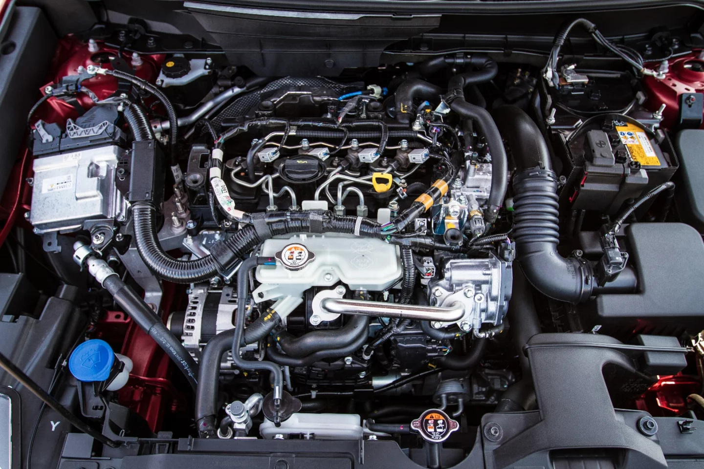 The CX-3's Skyactiv diesel motor is punchy, even though it's only a 1.5-liter