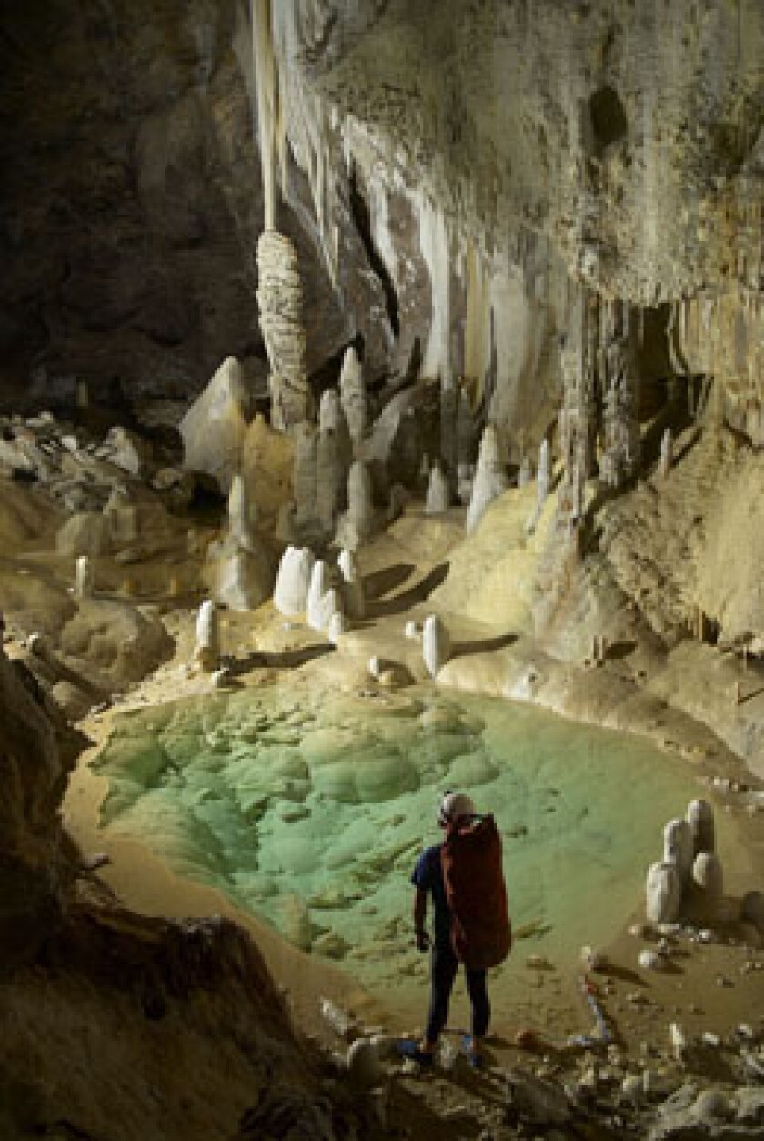The Lechuguilla Cave in New Mexico