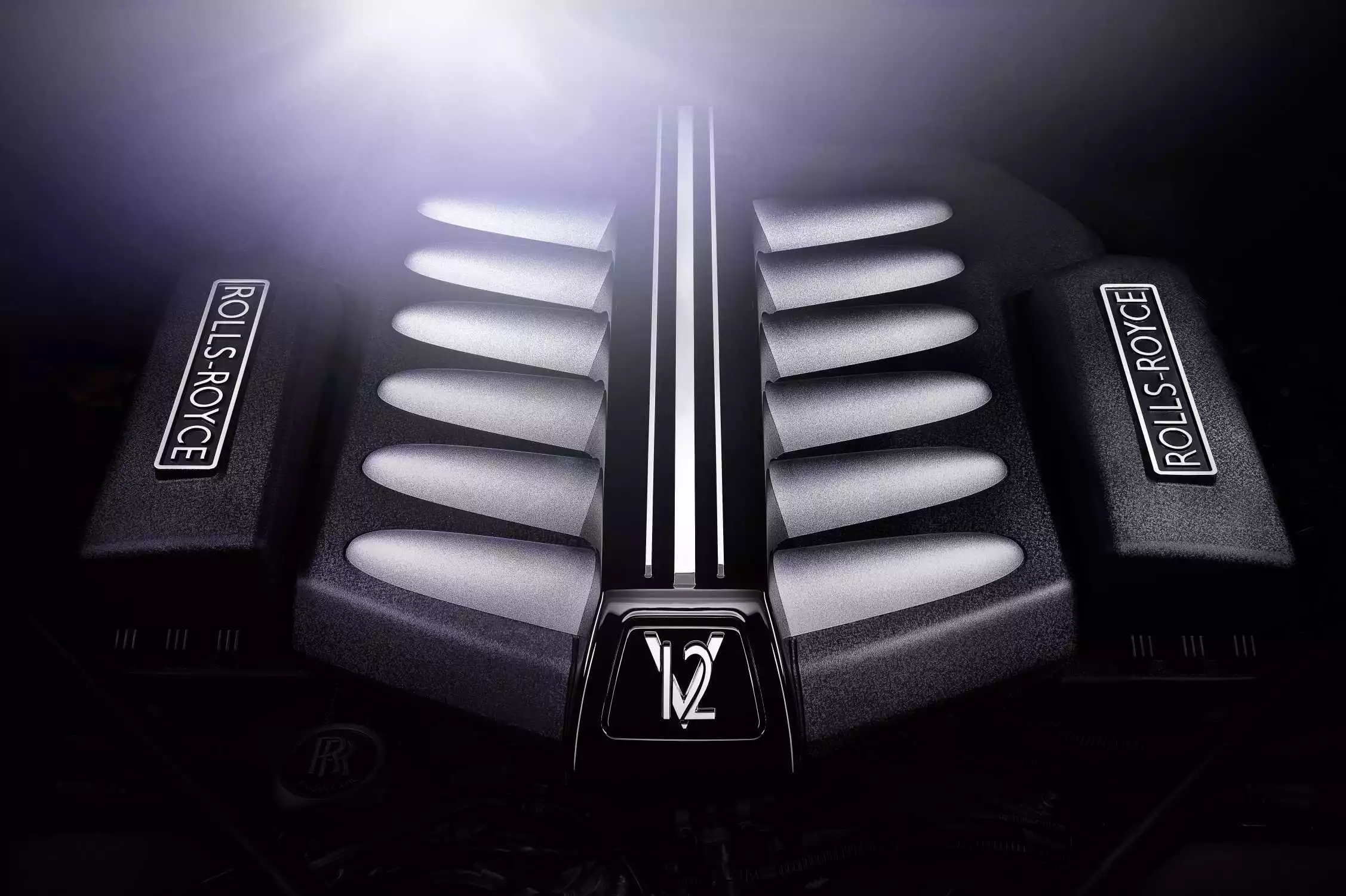 The Rolls-Royce Ghost V-Specification V-12 engine