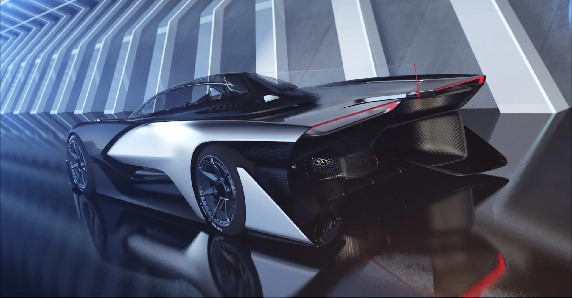 We saw Faraday Future's ideas for the track in 2016; 2017 promises some ideas for the road