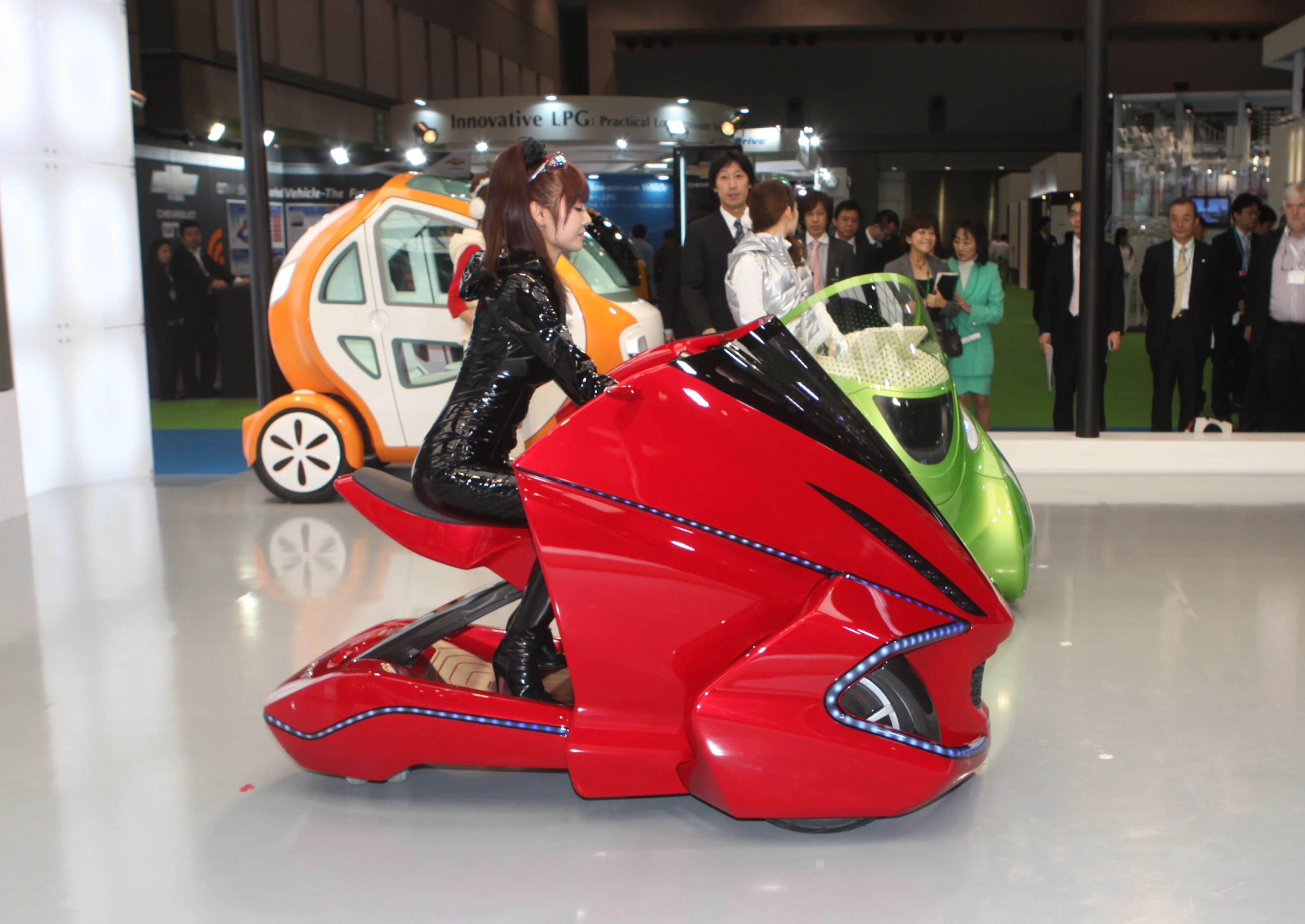 The Kobot Nu concept vehicle at the 2011 Tokyo Motor Show