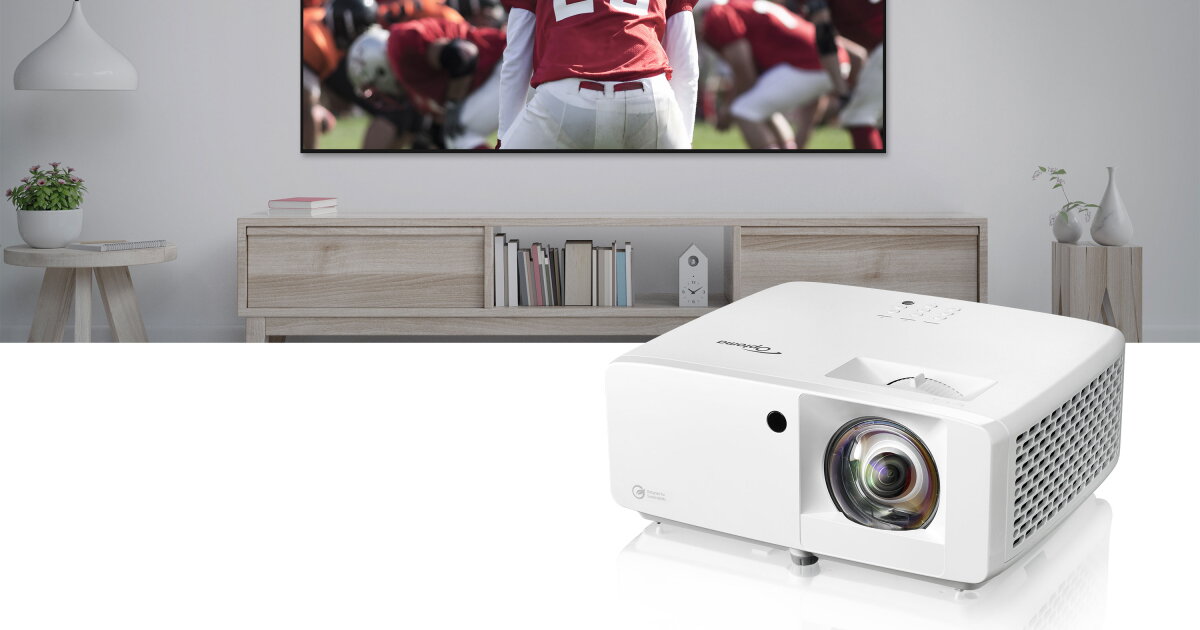 Short-throw 4K projector shines bright for lights-on big-screen gaming