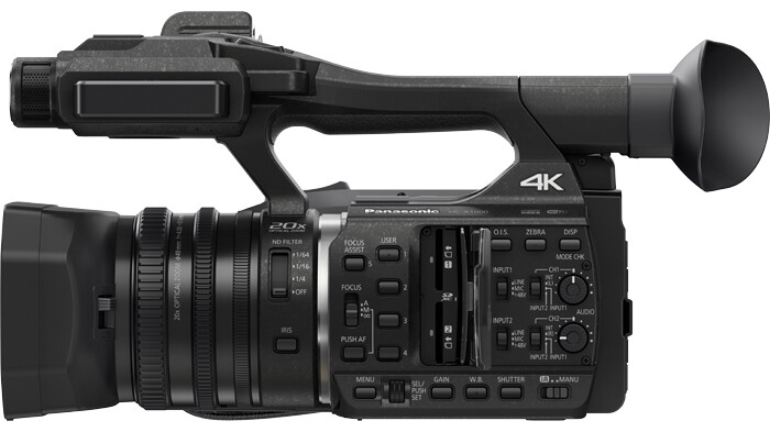 Panasonic HC-X1000 – LHS view