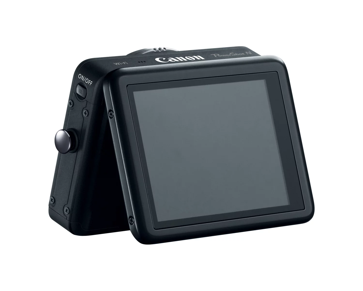 The Canon Powershot N has been designed to enable the shooting of images in a more creative way and at unique angles or positions