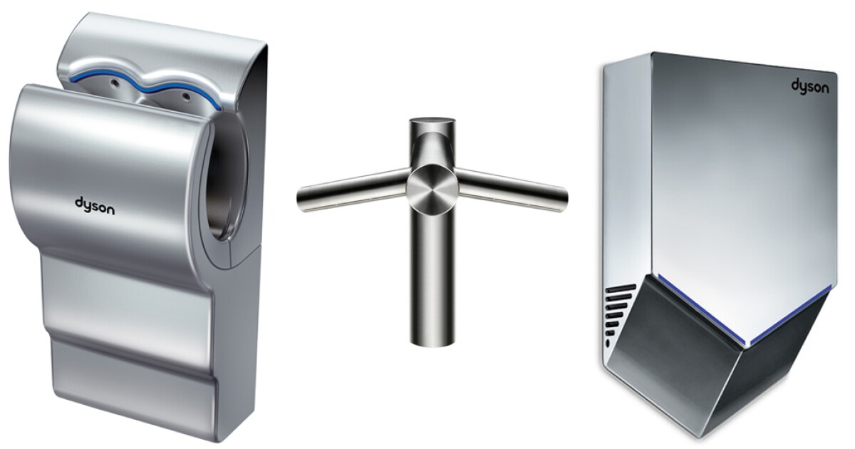 Dyson expands Airblade line of hand dryers