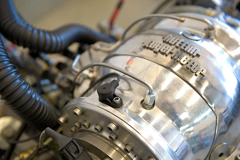 Kugel motor prototype under testing