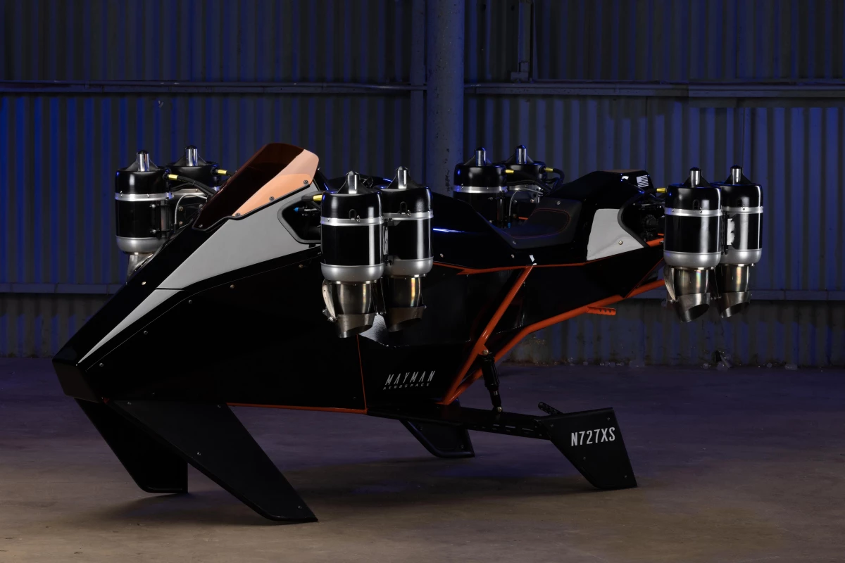 Mayman Aerospace's Speeder AUV prototype