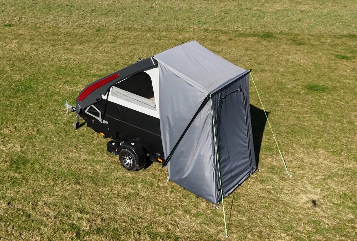The Wheelhome Dashaway ECT series is designed to set up in a matter of minutes