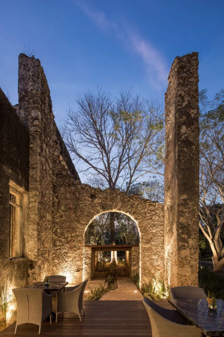 The Ixi’im restaurant in Chocholá, Mexico, by Mexico's Central de proyectos and Paulina Morán