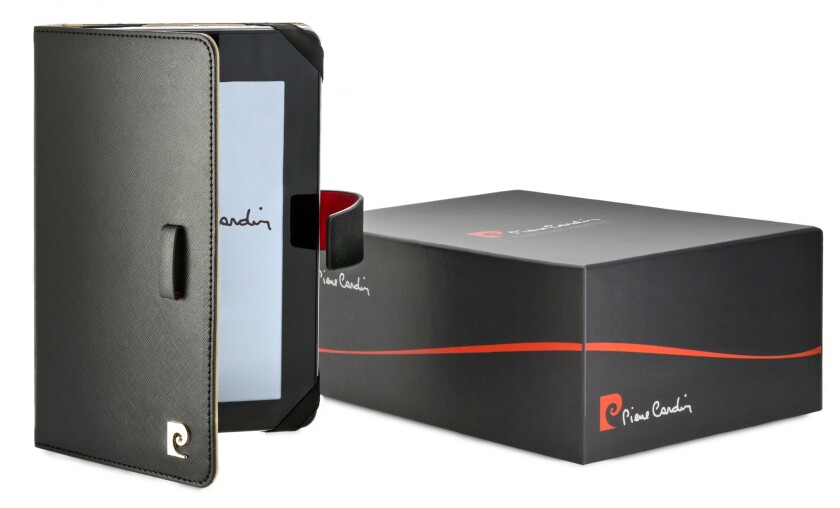 The Pierre Cardin PC-7006 tablet with "tasteful case" and "uber-cool black gift box"