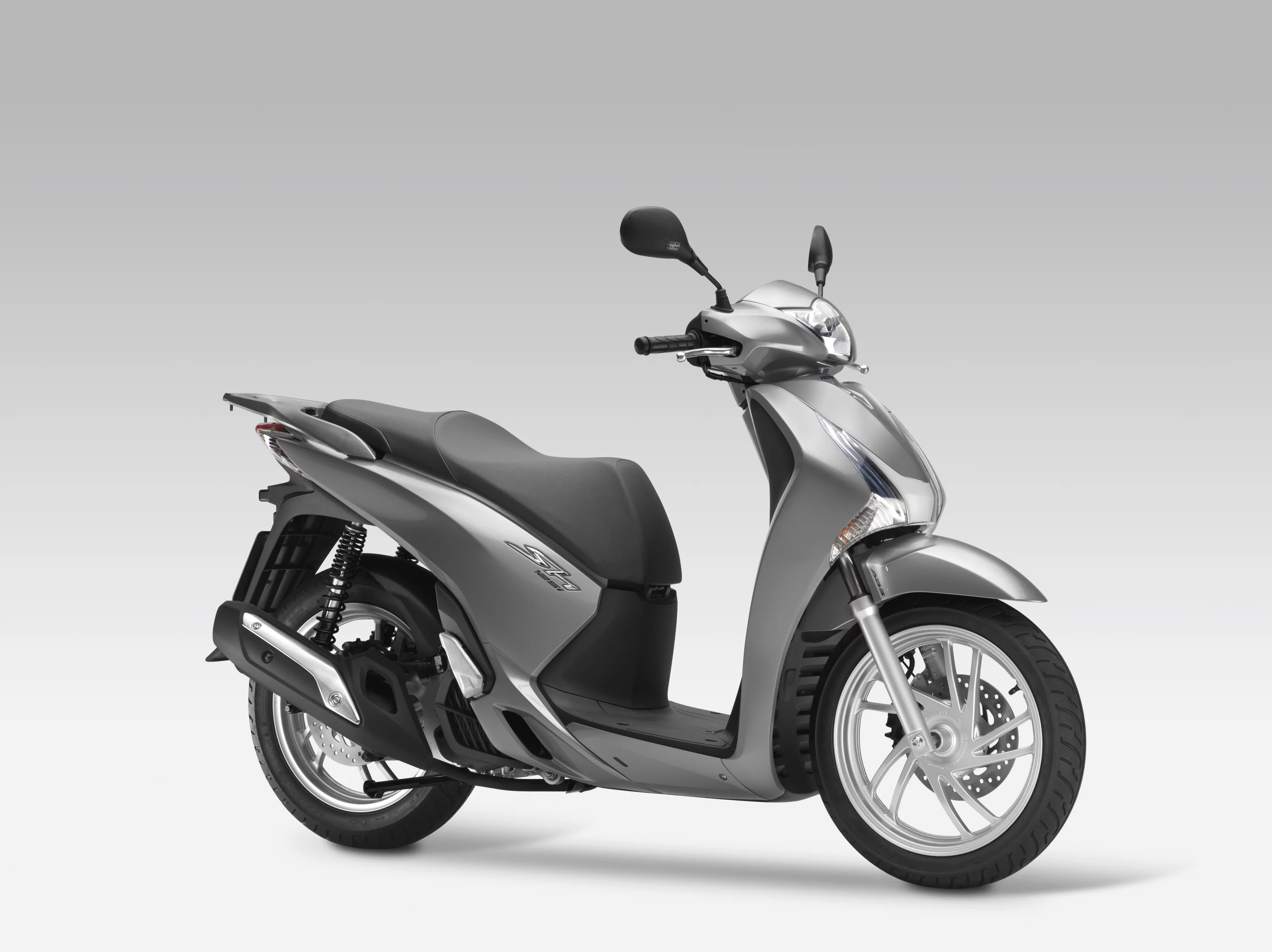 Details of the new scooters are thin at this stage, but the new SH-series scooters will be lighter than previous models with a new frame, a flat floor, 16-inch wheels, and ABS (anti-lock braking makes a huge difference for inexperienced riders on wet roads).