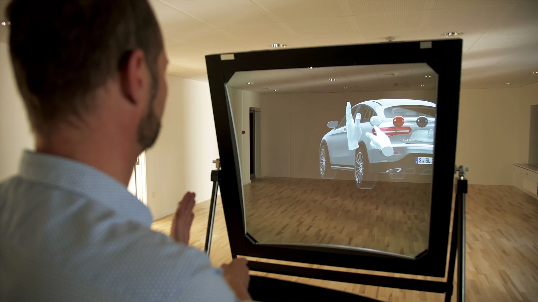DeepFrame One offers a way to experience augmented reality without a headset