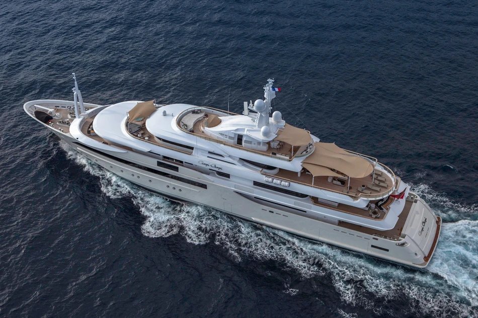 Chopi Chopi is more like a floating mansion than a traditional superyacht