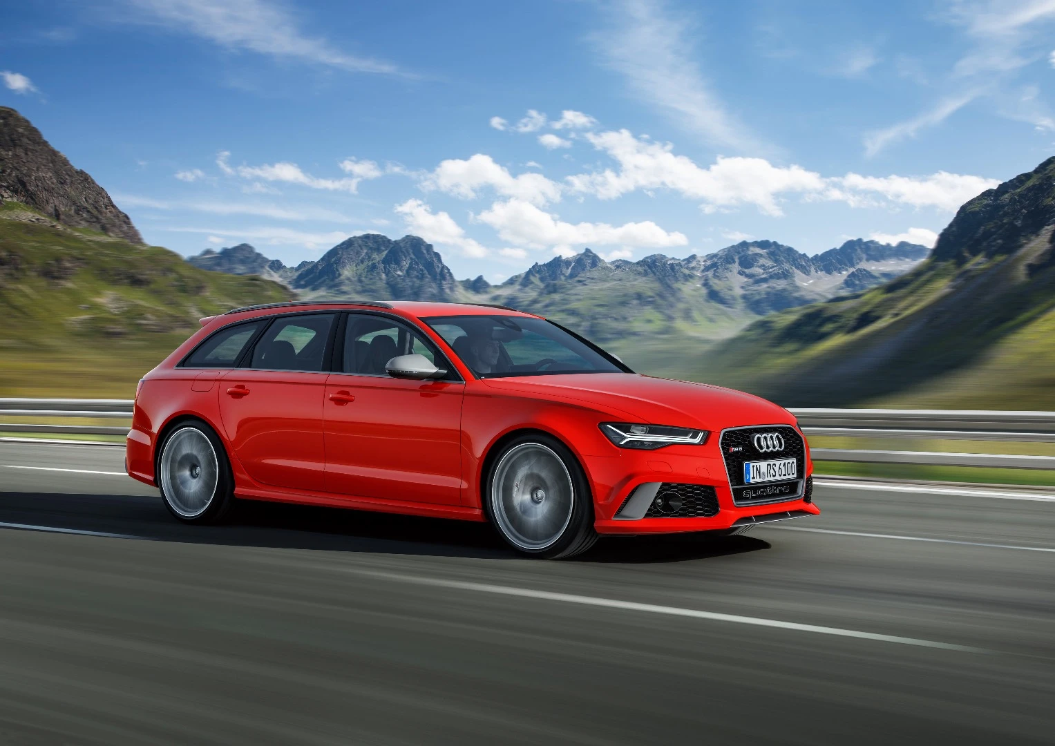 As well as offering up massive pace, the RS6 is massive inside