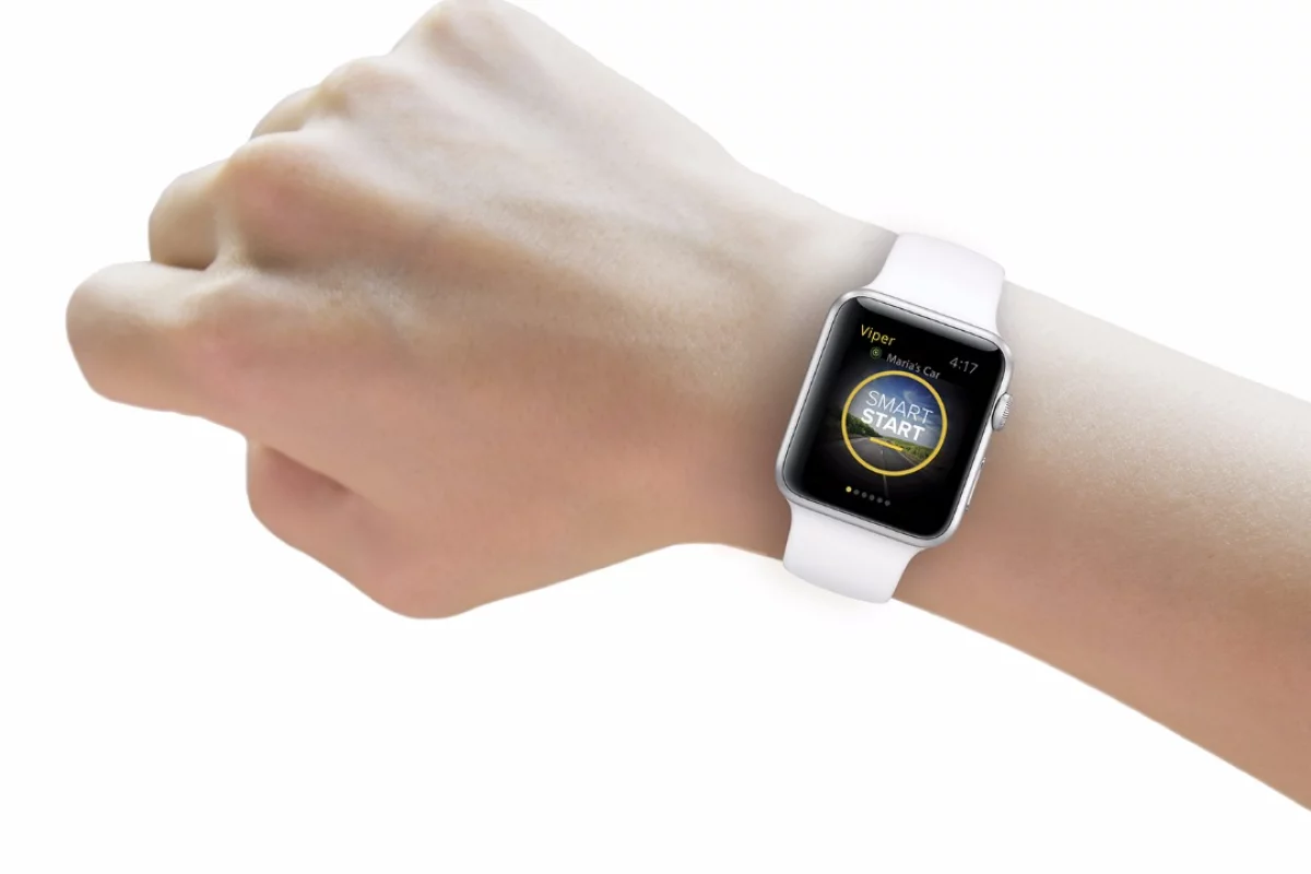 Viper SmartStart 4.0 is compatible with Apple Watch and Android Wear smartwatches
