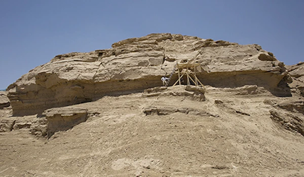 The inscriptions were found on a hillside along a well-travelled route, meaning they may have functioned like a road sign