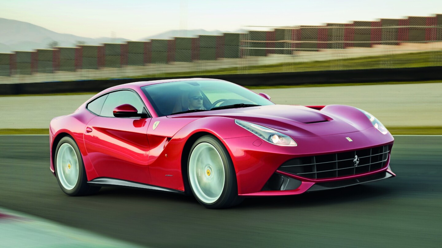 This Ferrari F12 Berlinetta sold for $750,000 at the 2013 Naples Winter Wine Festival.