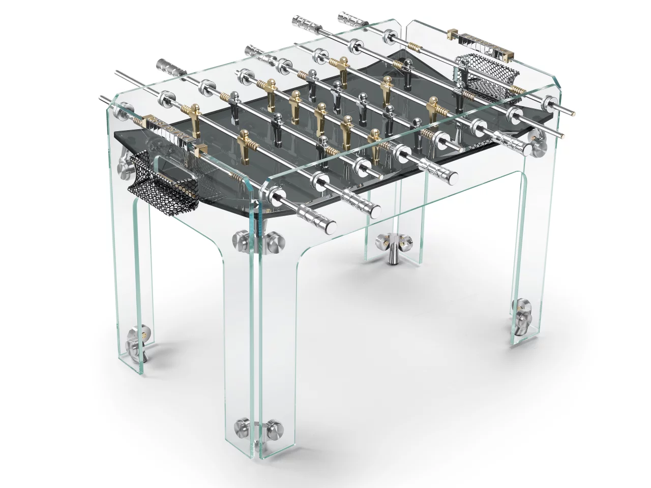 The Teckell limited edition, crystal and aluminium Cristallino Gold LE