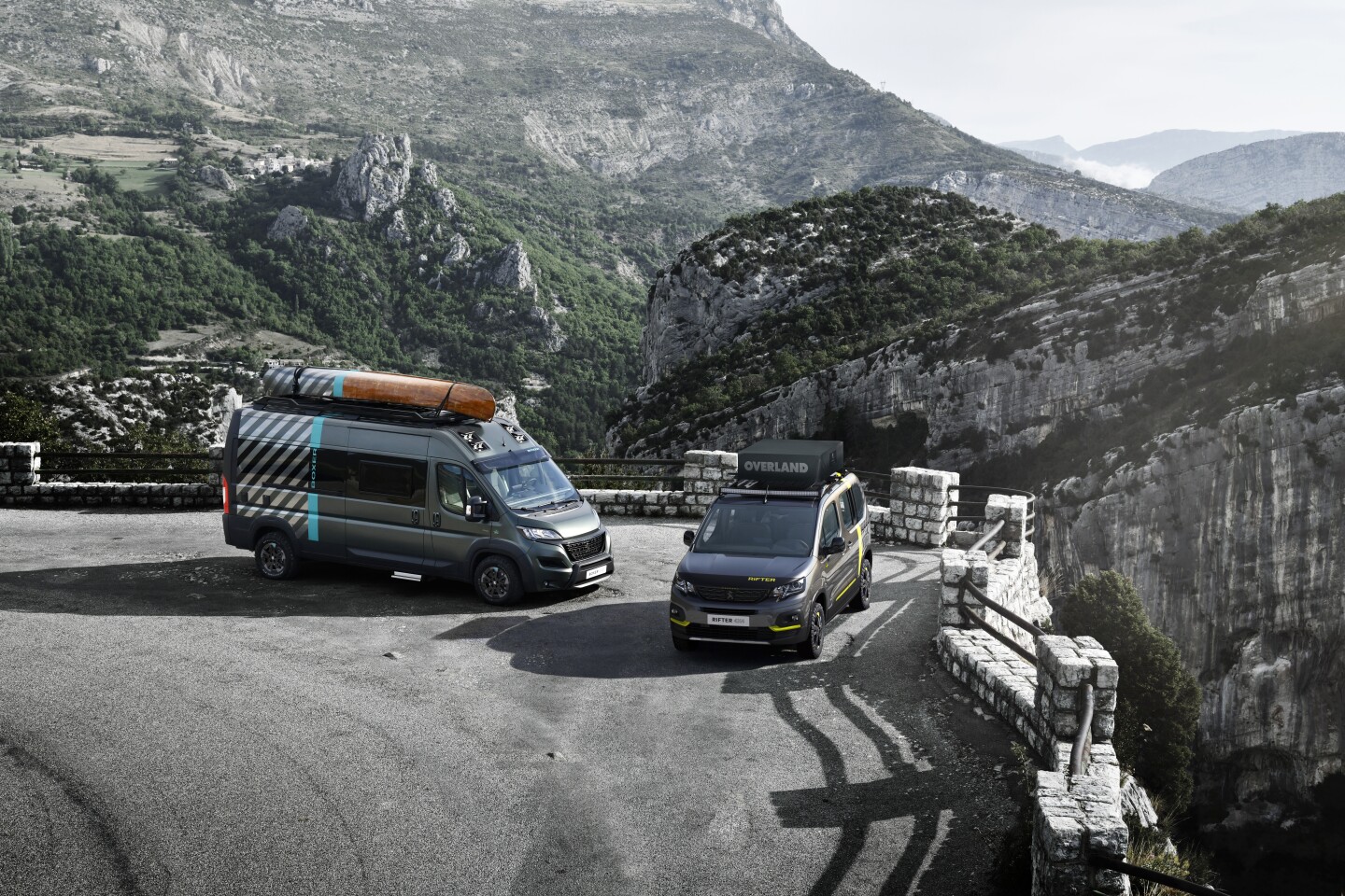 The new Boxer 4x4 Concept is a larger answer to the Rifter 4x4 Concept that preceded it, an adventure van that sleeps occupants inside the van walls and saves the roof for the canoe