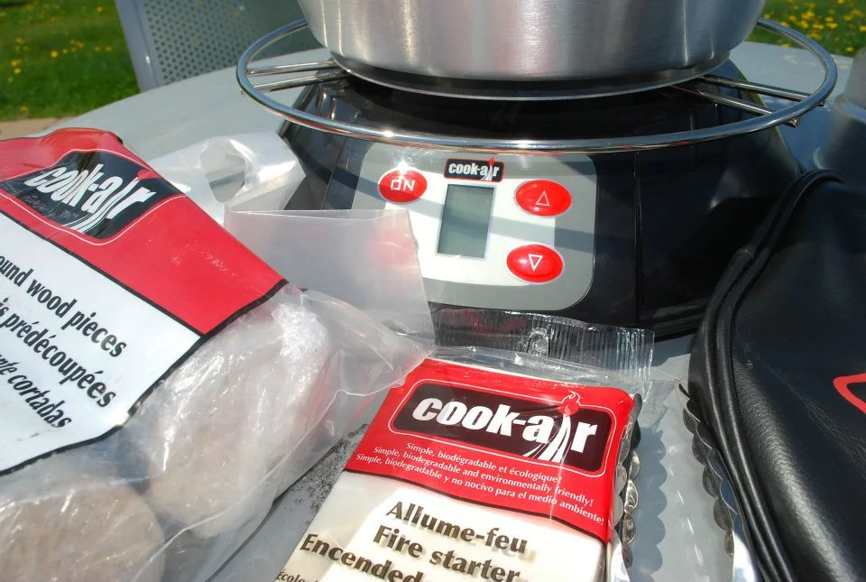 The Cook-Air grill comes with a complete kit with all the necessary components