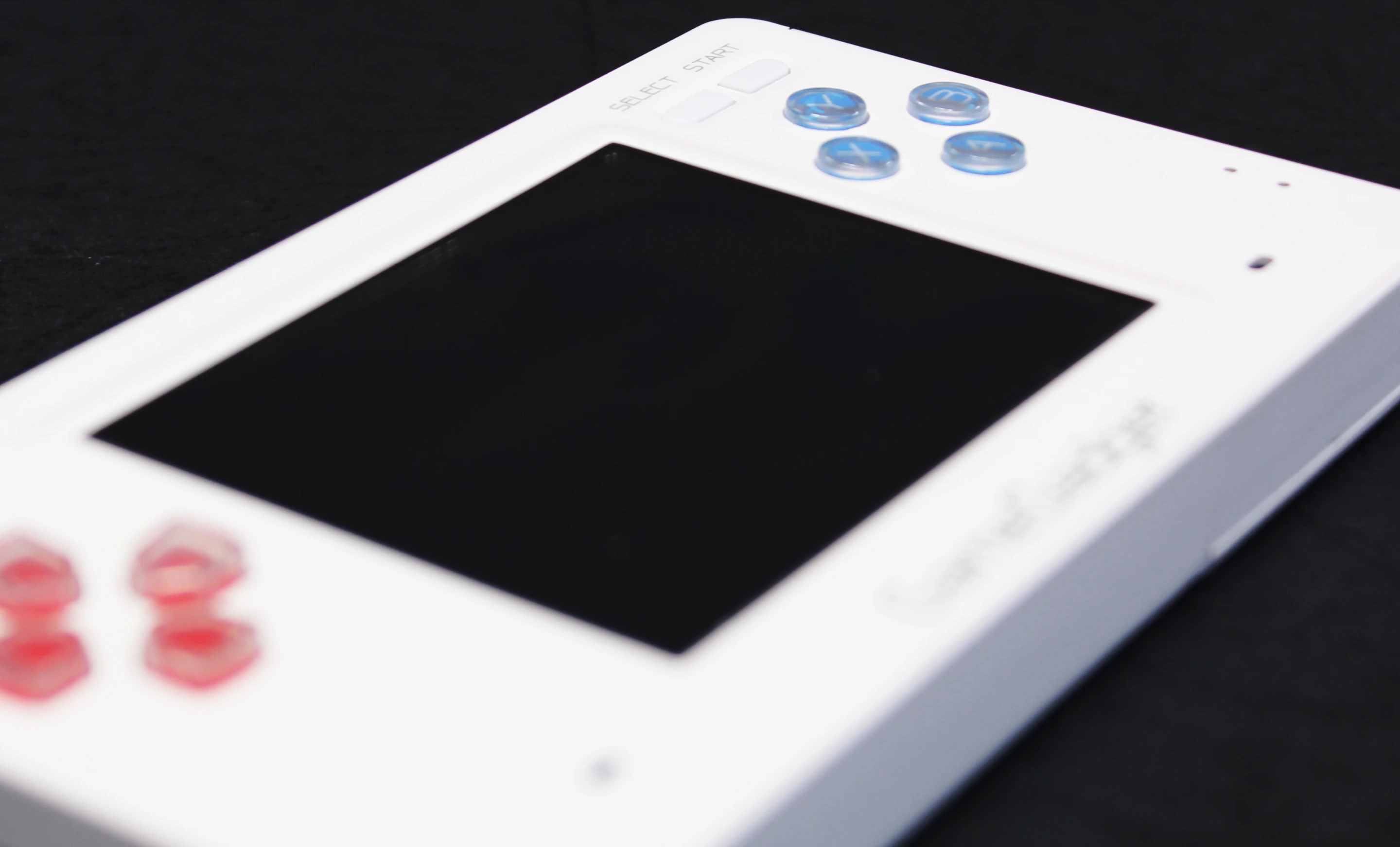 The GameGadget shares a similarity to the bottom half of a Nintendo DS