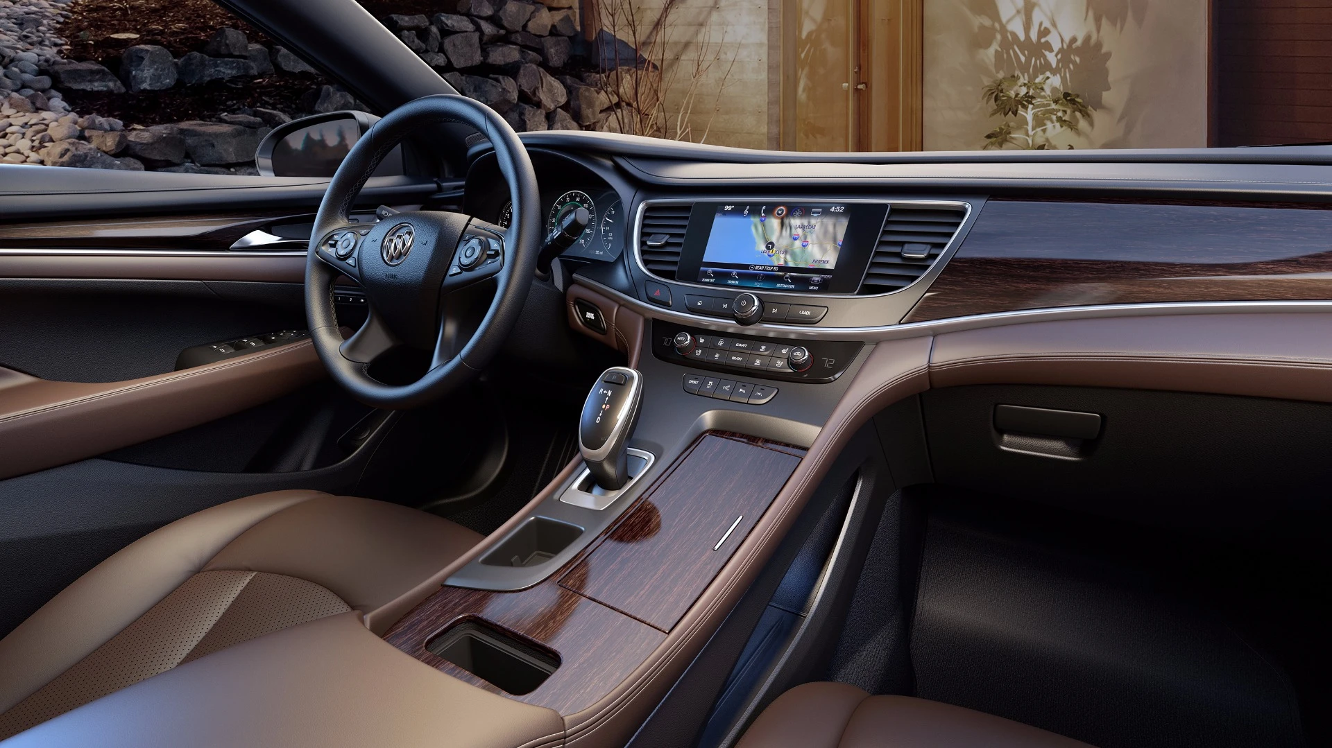 The interior of the 2017 LaCrosse is wonderfully made with excellent materials and a lush, but not overdone feel that is (or at least should be) the hallmark of Buick