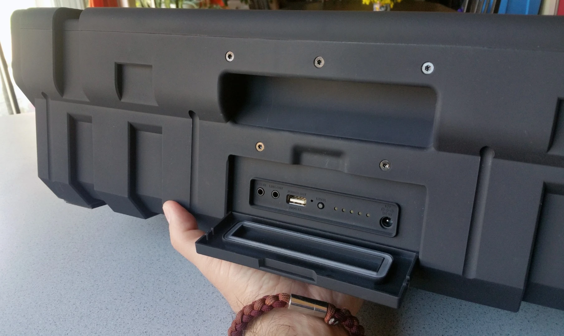 The Nyne Rock offers IPX-3 resistance and covered ports, essentially making it splash- and dirt-proof