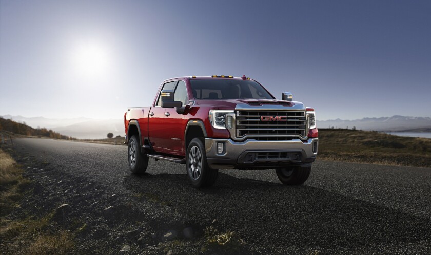 2020 GMC Sierra HD: incorporates transparent trailer tech