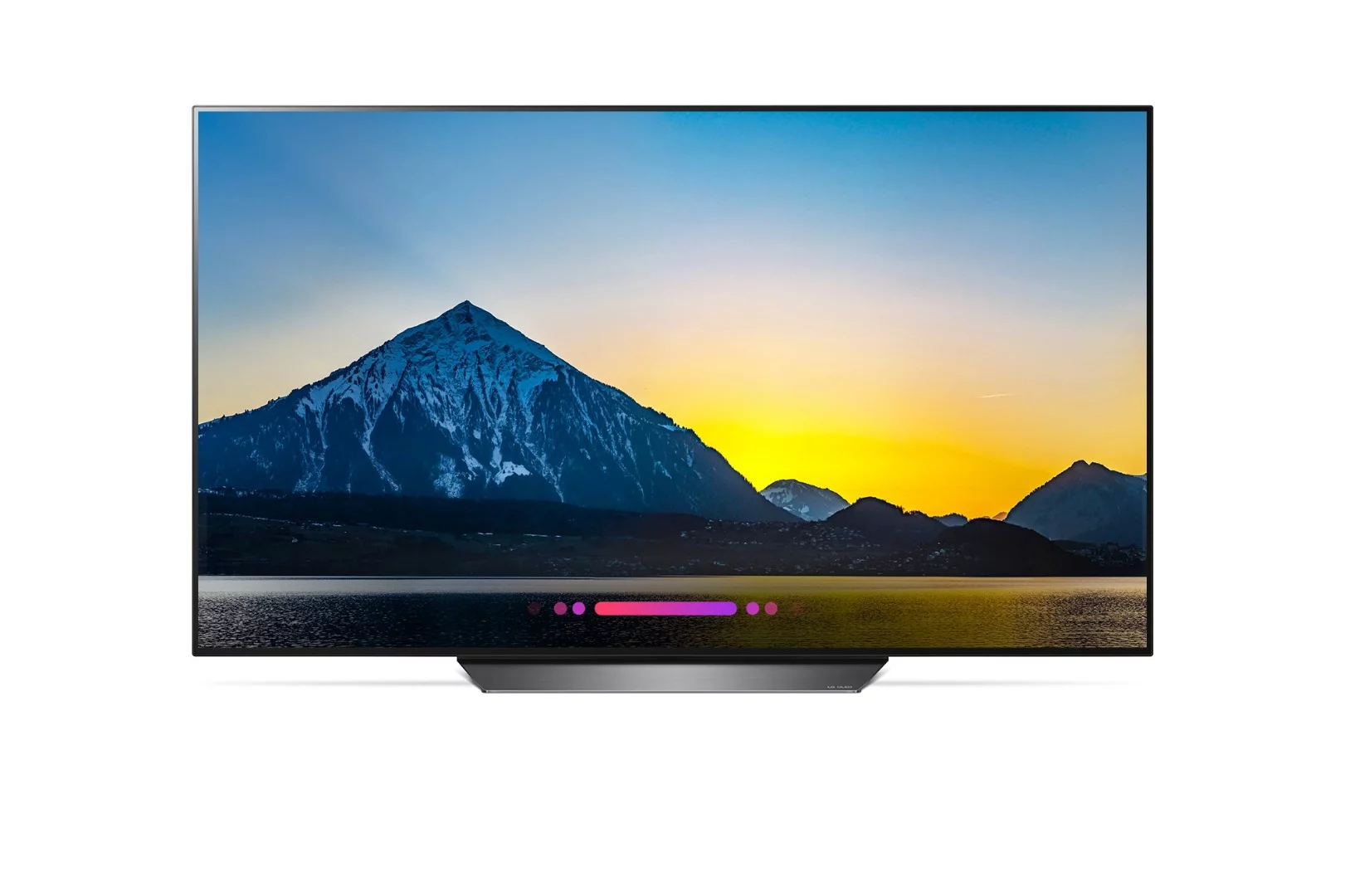 LG's B8 OLED TV features an Alpha 7 processor handling the image processing