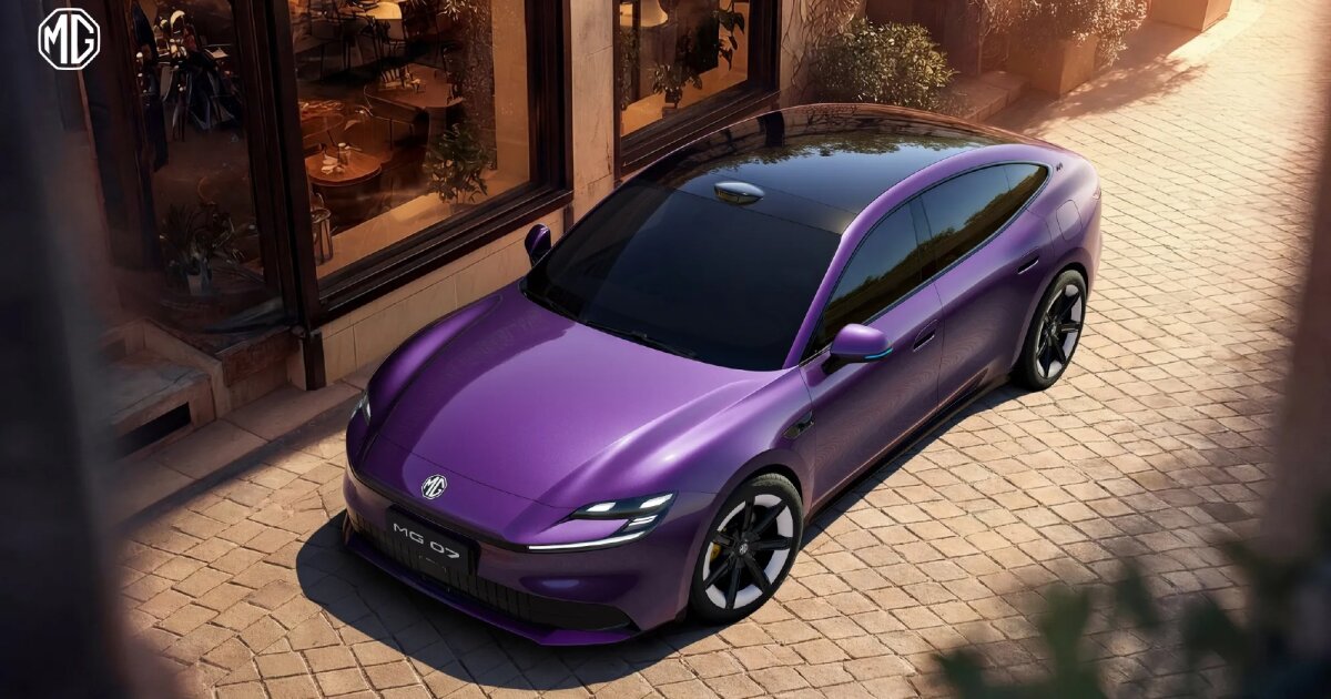 The 07 resembles the Porsche Taycan in more ways than one