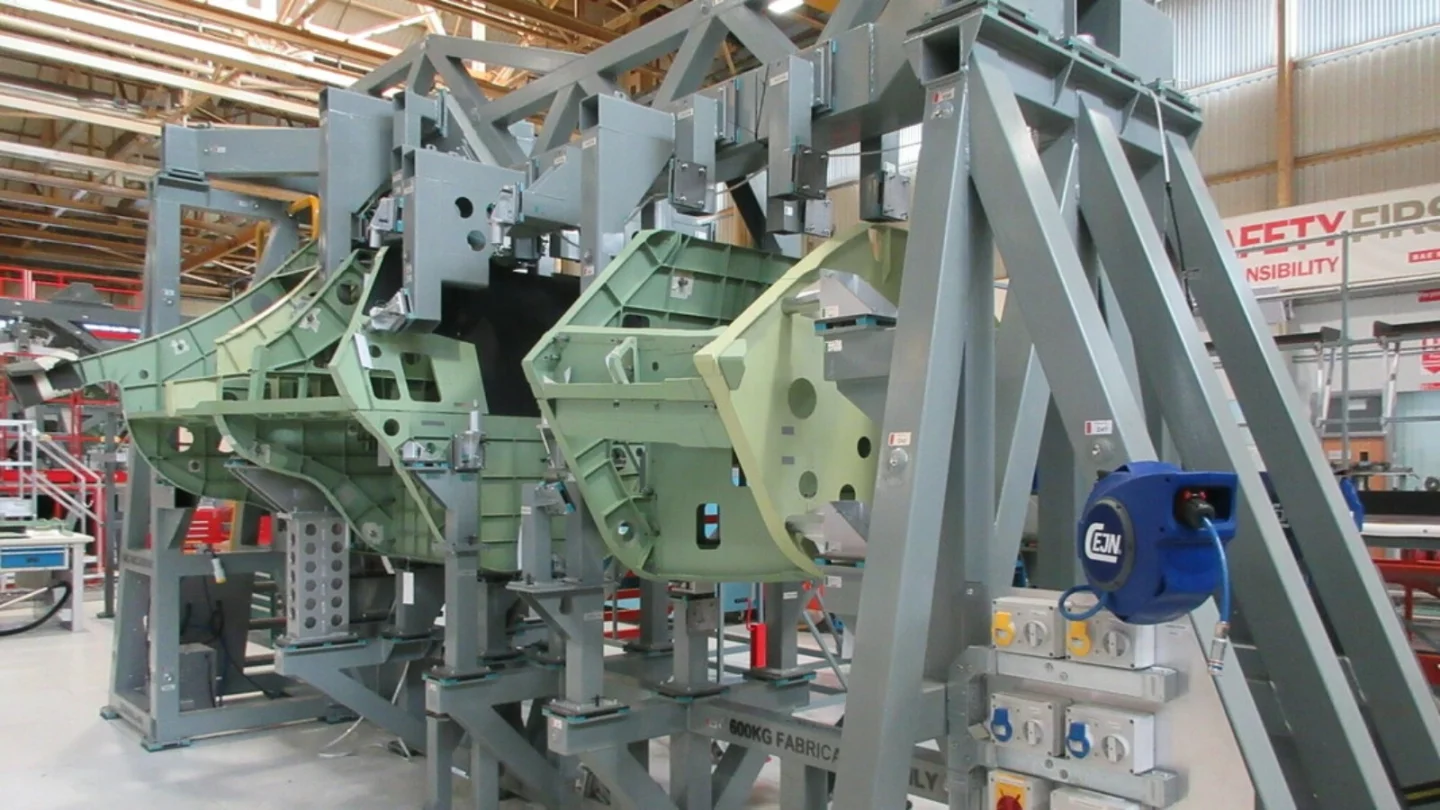 Demonstrator under construction