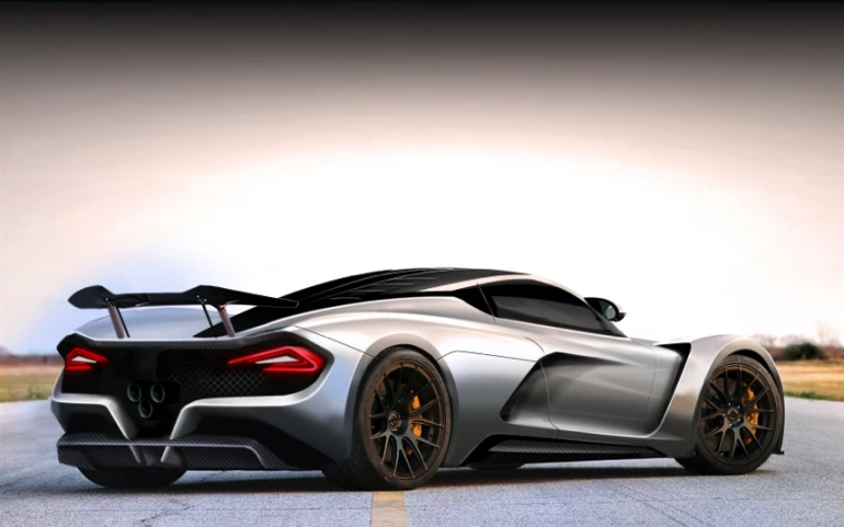 A suitable successor to one of the world's fastest cars, the 1,400-hp Hennessey Venom F5