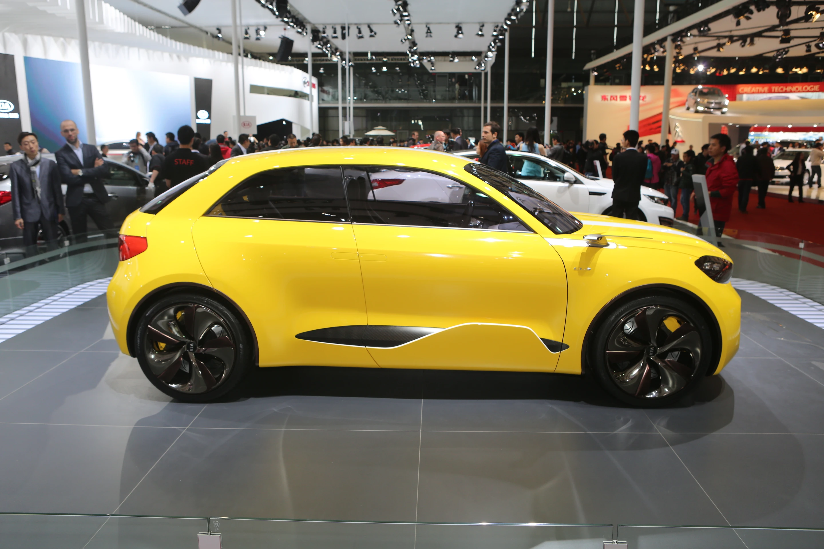 Kia's compact four-seater CUB concept at Auto Shanghai
