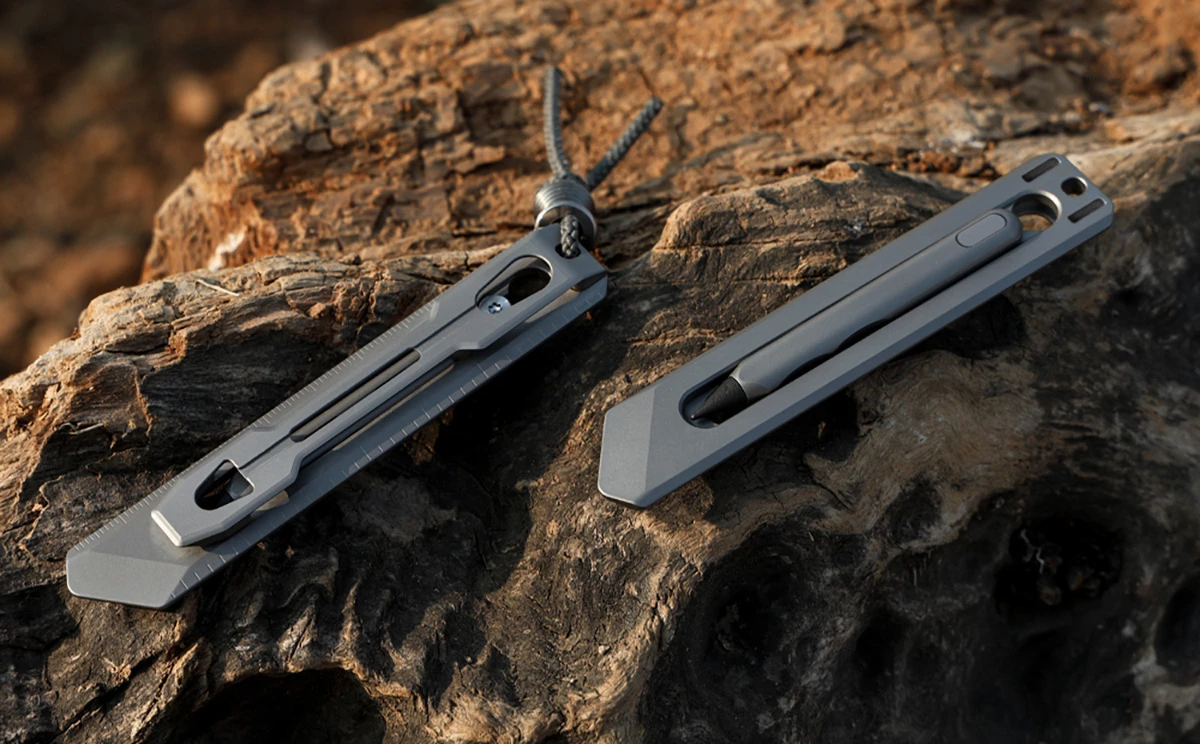 The updated BookBond Pen features a stronger back clip, and a redesigned hole for attaching the tool to a keychain or lanyard