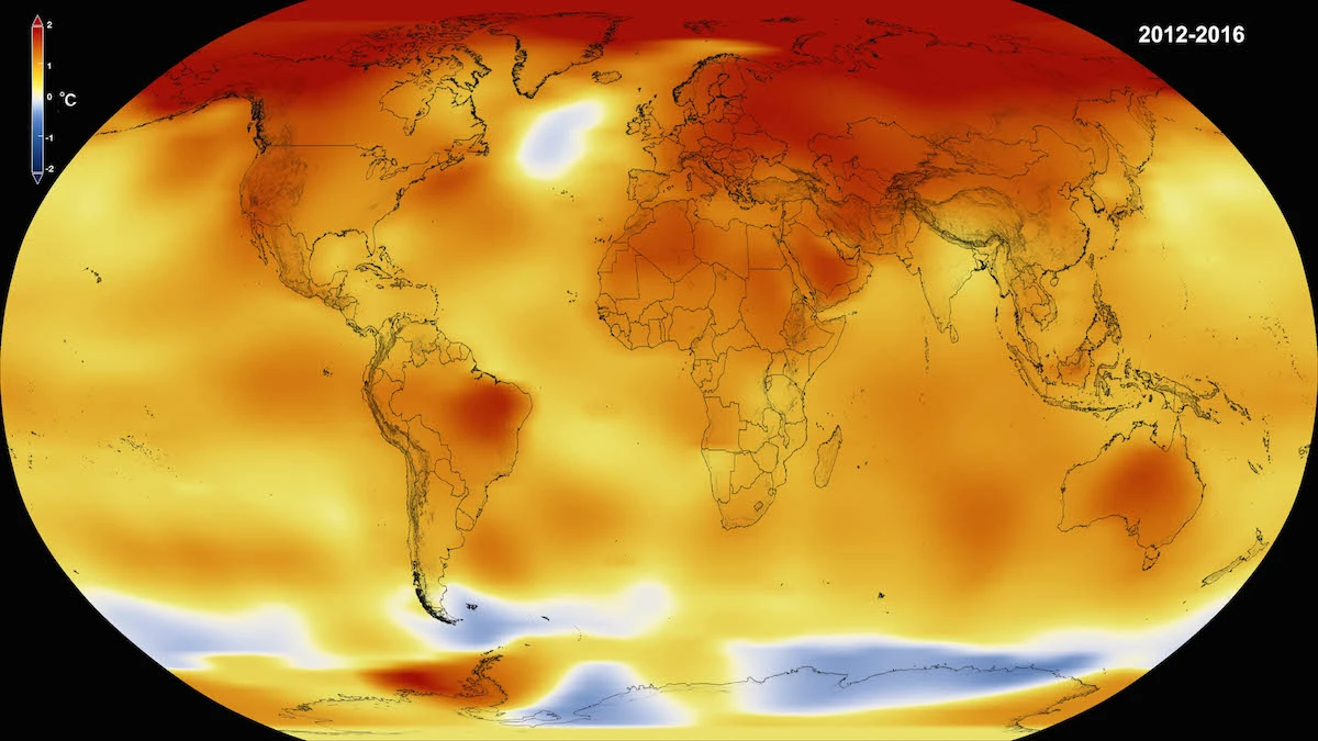 NASA has released a report that says globally, 2016 was the hottest year on record, for the third year in a row