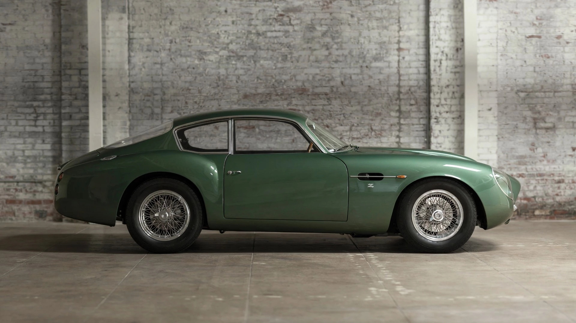 This Aston Martin DB4GT Zagato was the fourteenth of just 19 DB4GTs created by Zagato. It sold for $14.3 million to become the most valuable British car ever sold at auction, beating out the 1998 McLaren F1 "LM-Specification" which sold earlier this year for $13,750,000.