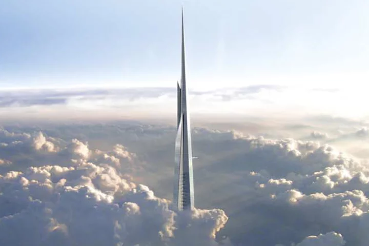 The Kingdom Tower will stand over one kilometer tall