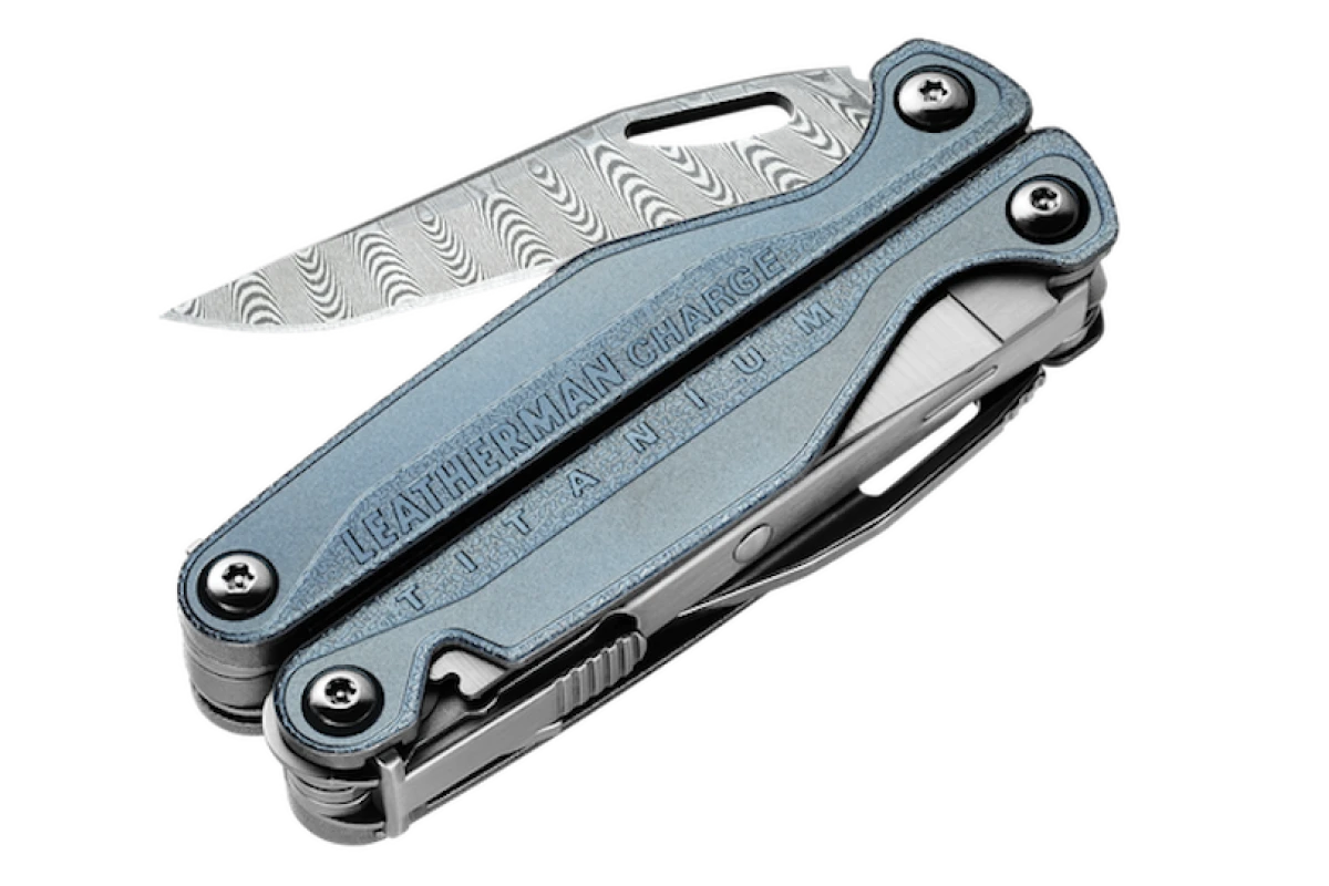 Leatherman's Charge+ TTI Damascus