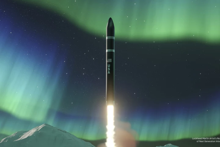 Artist's concept of the Lockheed Martin NGI missile