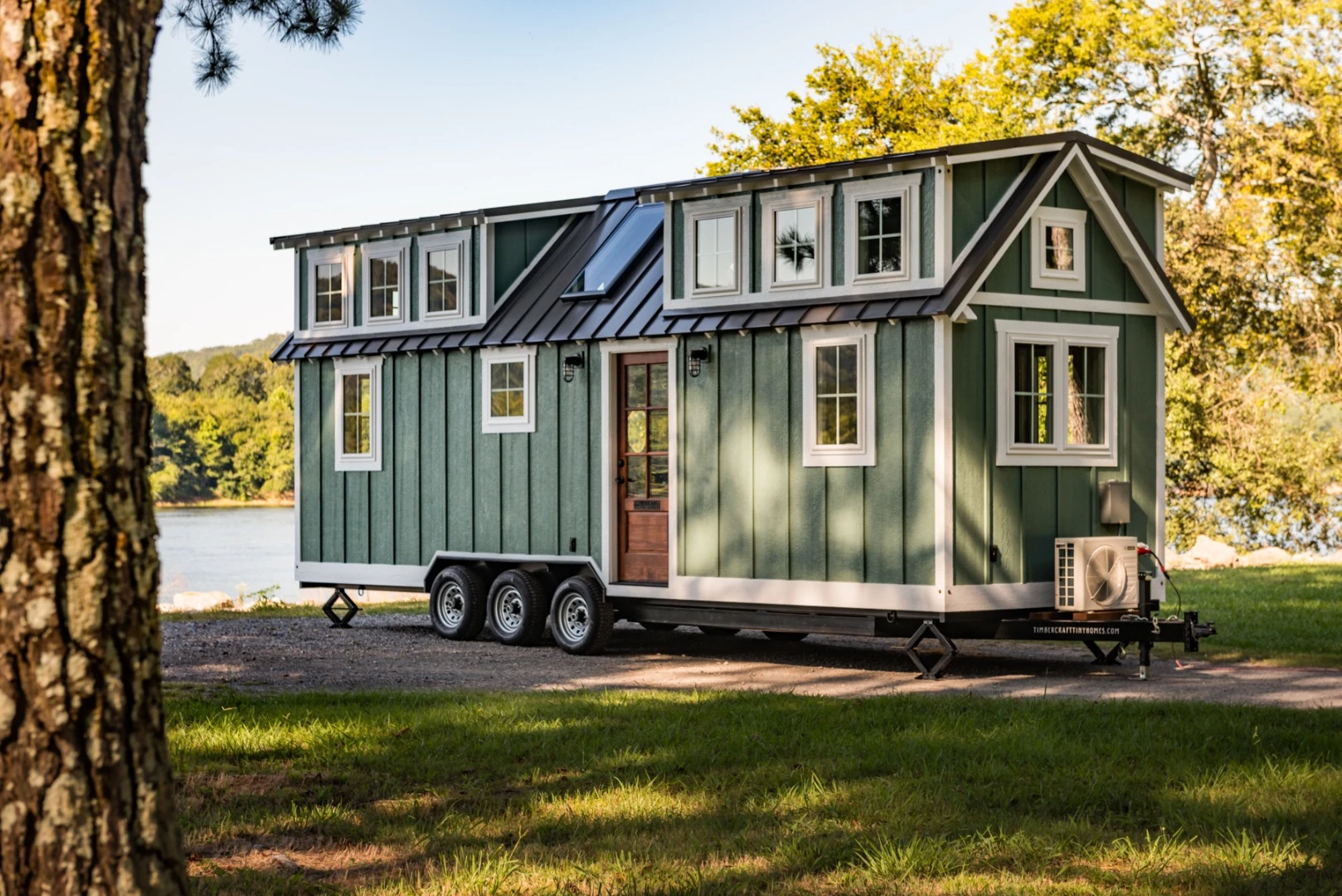 The Ridgewood gets its power from an RV-style hookup